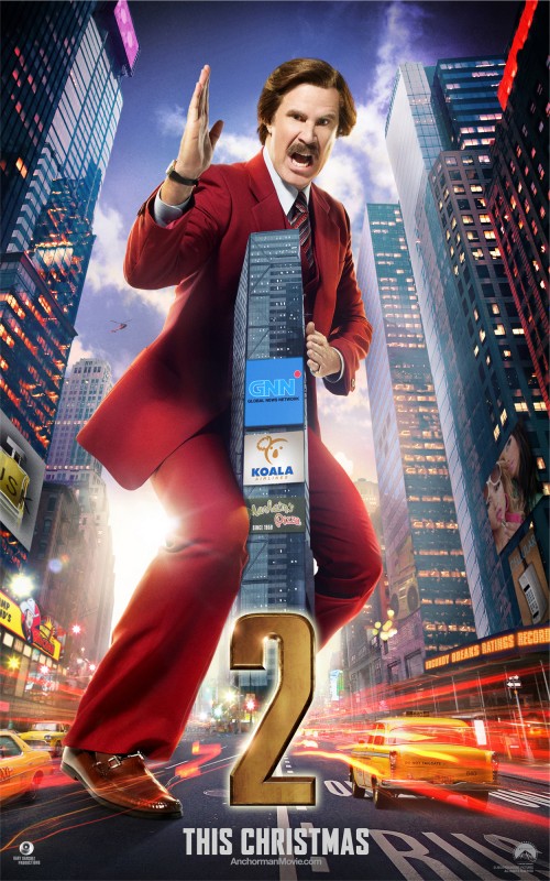 Anchorman 2 - The Legend Continues posters Will Ferrell