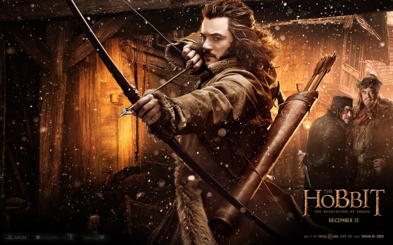 luke evans as bard the bowman wallpaper