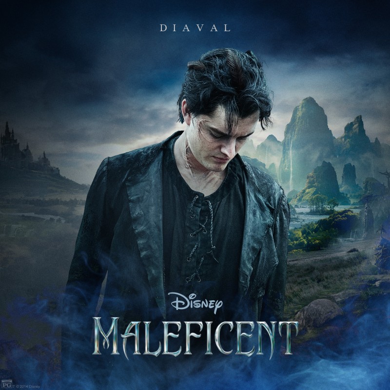 maleficent ipad wallpaper of diaval